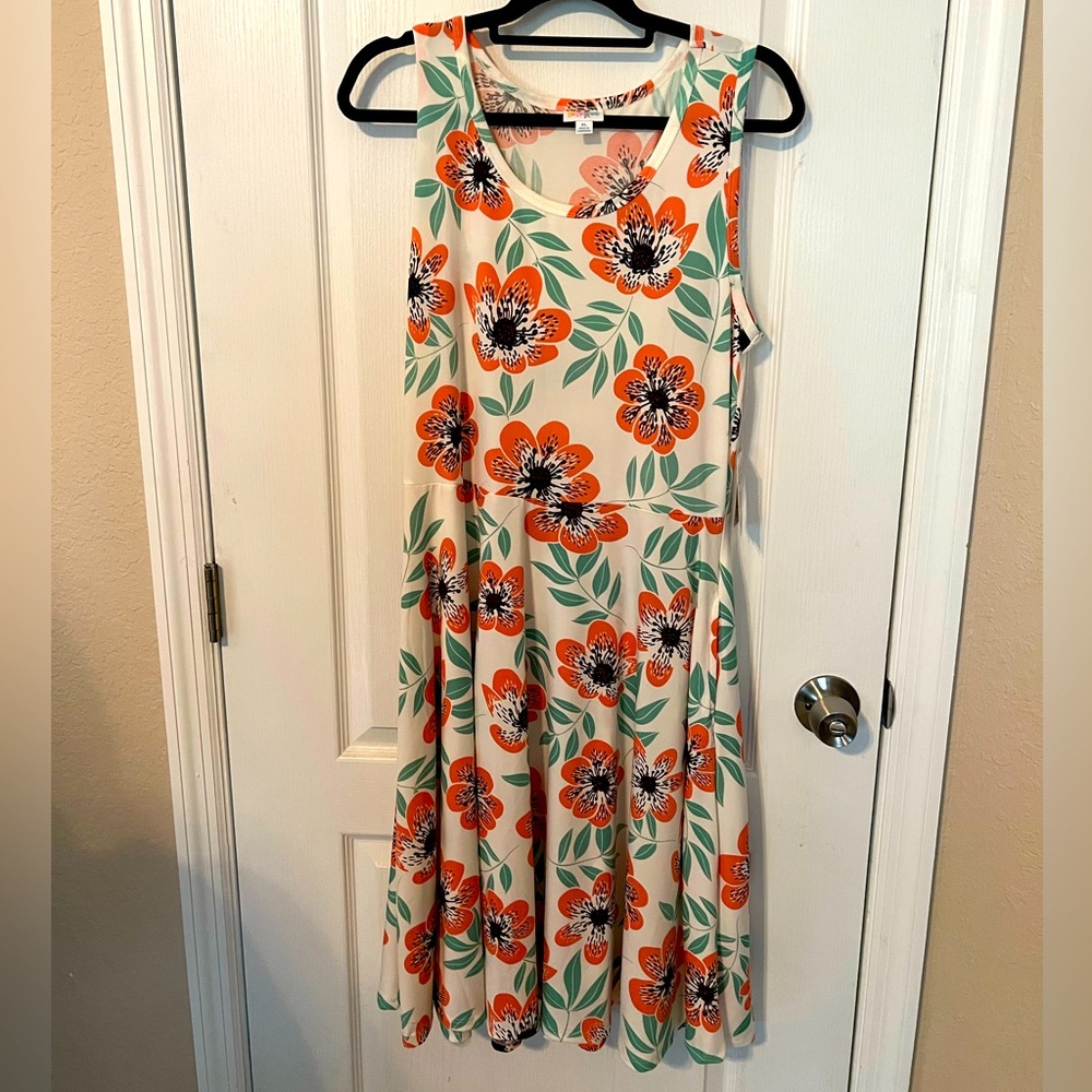 LuLaRoe Floral Nicki Dress